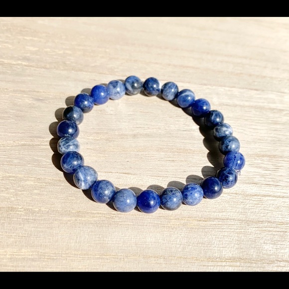 Chakra Bracelet Gemstone Set 7 Bracelets Handmade - Picture 7 of 9